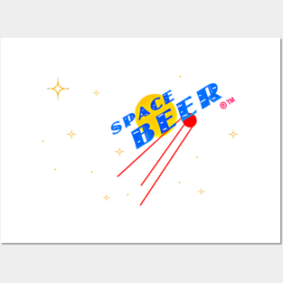 SPACE BEER! Posters and Art